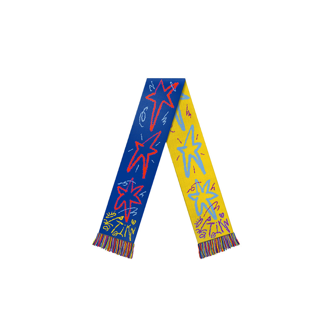 OPTIK Scarf II Blue & Yellow