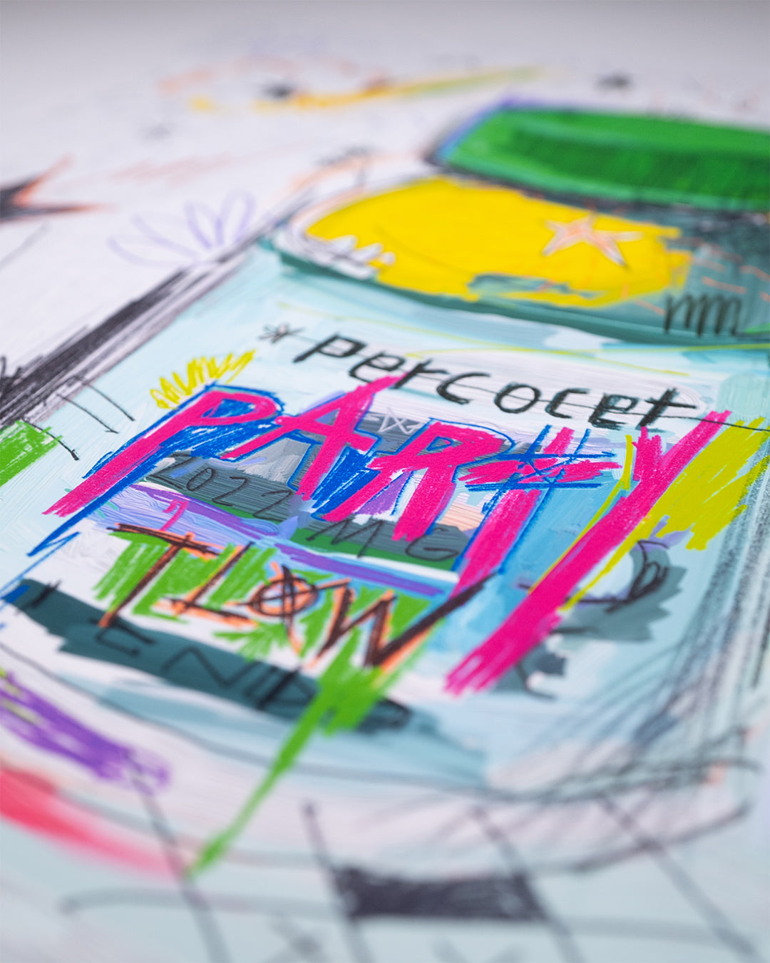 T-Low Percocet Party Cover Artprint